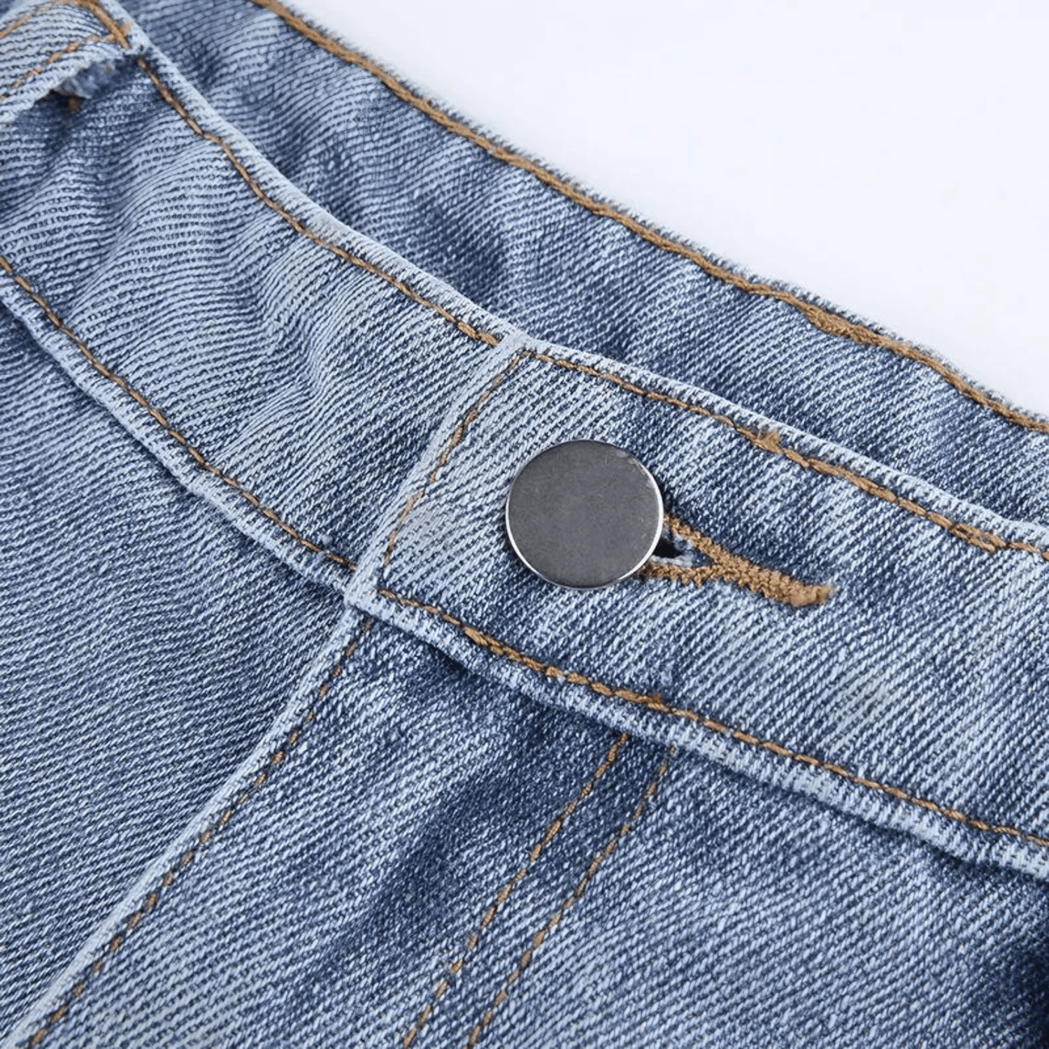 Calça Jeans com Estampa de Estrela | Petta