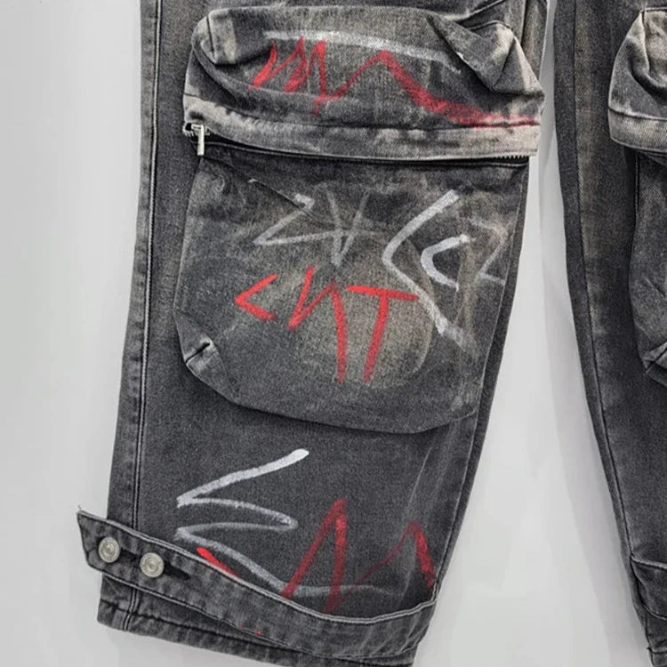 Calça Jeans Cargo Blend- Petta