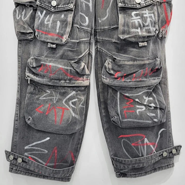 Calça Jeans Cargo Blend- Petta