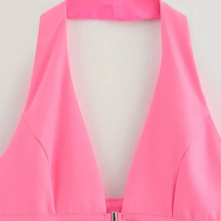 Blusa Colete Costas Nua Penélope- Petta