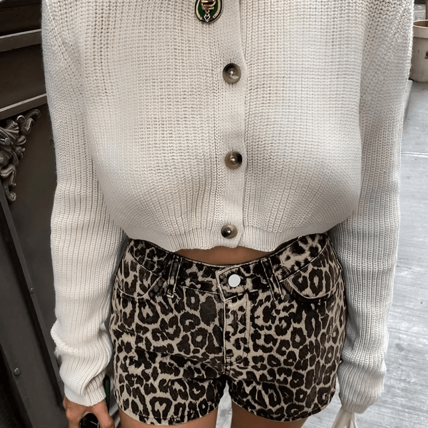 Short Estampado Oncinha Petta