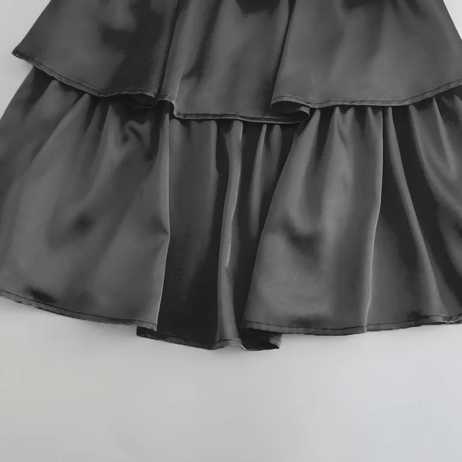 Vestido Clássico com Babados Petta