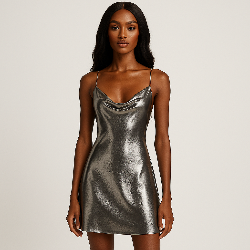 Vestido Metalic