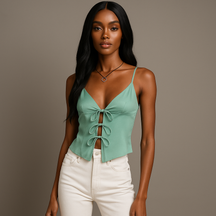 Blusa Regata Laços Manu- Petta