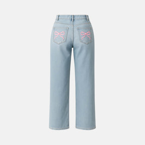 Calça Jeans Sweet Ribbon- Petta