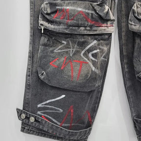 Calça Jeans Cargo Blend- Petta