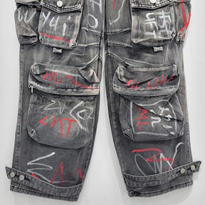 Calça Jeans Cargo Blend- Petta