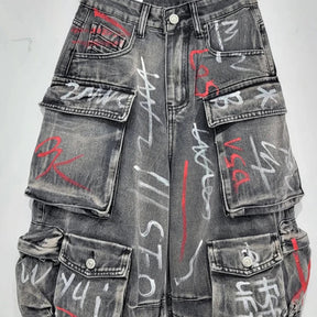 Calça Jeans Cargo Blend- Petta