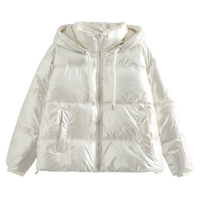 Jaqueta Puffer Celeste- Petta