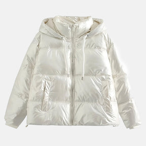 Jaqueta Puffer Celeste- Petta